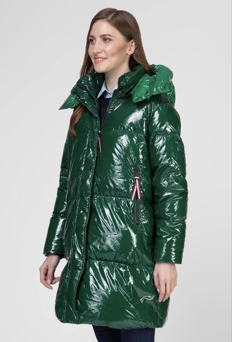 Пуховик Tommy Hilfiger пух 100%. Р48-50