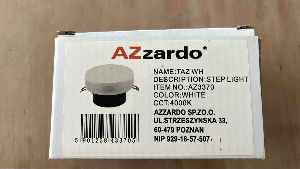Azzardo oprawa schodowa Taz Wz Az3370