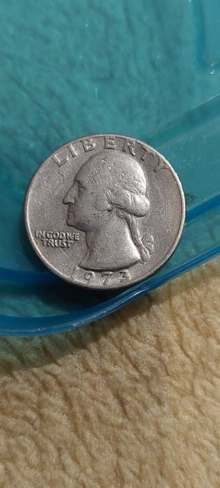 Moneta 0.25USD 1973 liberty in god we trust