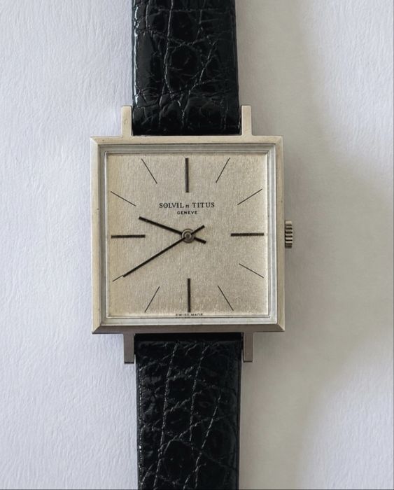 Relógio Vintage Solvil et Titus Genève – Swiss Made