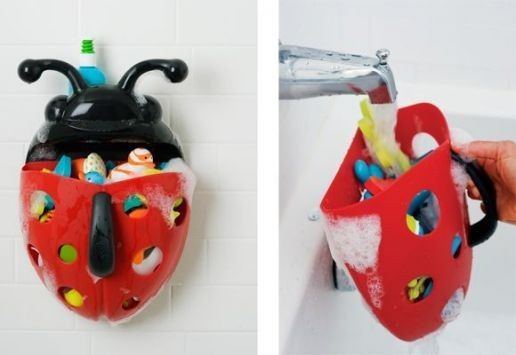 Joaninha guarda-brinquedos da Boon