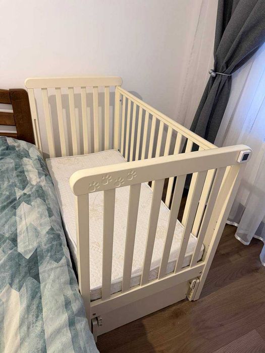 Ліжко дитяче "Верес ЛД 12" слонова кістка, Veres