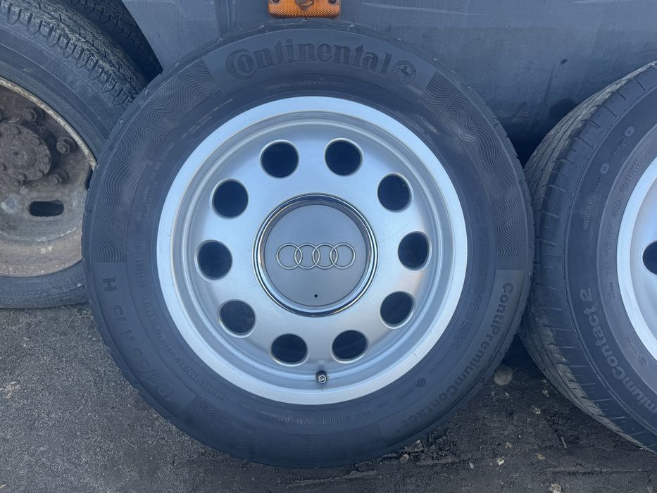 Felgi z oponami 195/65R15 Audi 5x100 A1 A2 A3 Volkswagen Skoda Seat