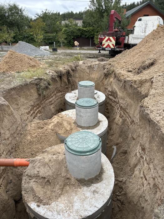 Септик під ключ — монтаж за 1 день Ціна септика під ключ — від 15000т