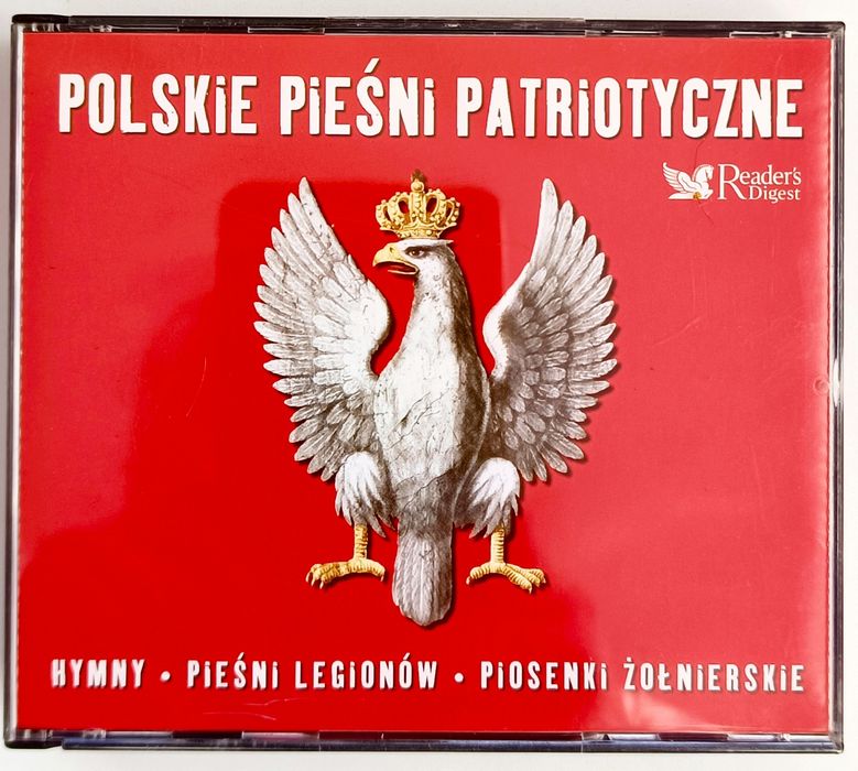 (5tys CD na OLX) Polskie Pieśni Patriotyczne Hymny Pieśni Legionów Piosenki Żołnierskie 3CD Box 2005r