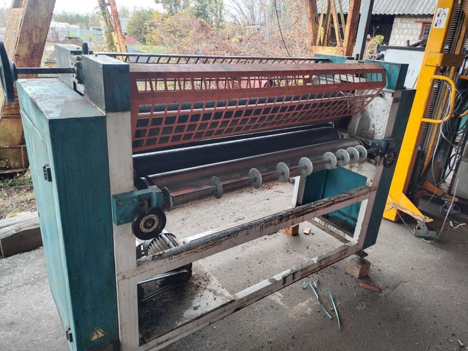 Клеєвальці, клей вальці, Вальцевий верстат для клею, 1300 мм