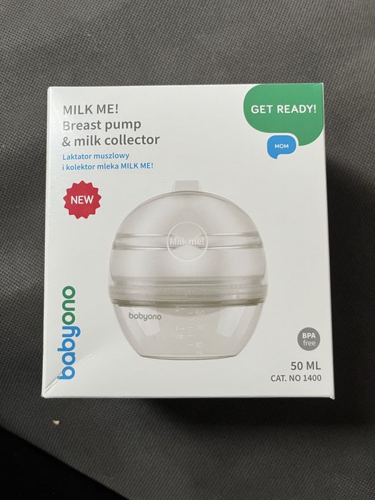 Kolektor / laktator muszlowy + wkładki gratis