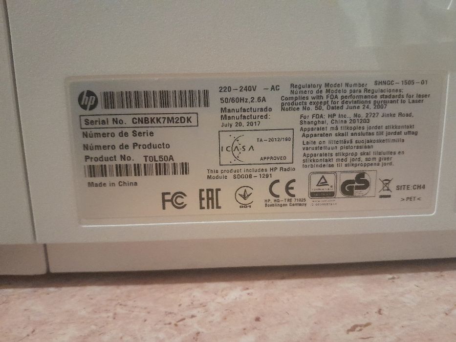 HP LaserJet Pro MFP M26nw bluetooth