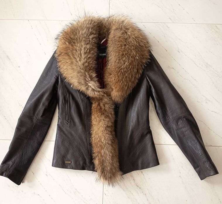 OKAZJA! Kurtka damska skórzana M Jenot-PREMIUM  jak Nowa!