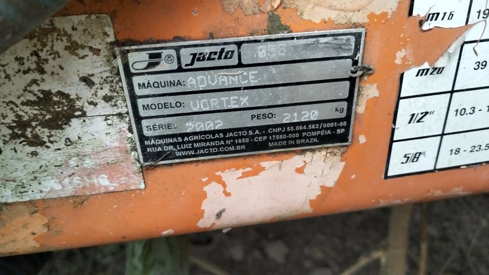 Оприскувач JACTO ADVANCE VORTEX, з електронікою, ОП-2000, 18 м, 2002