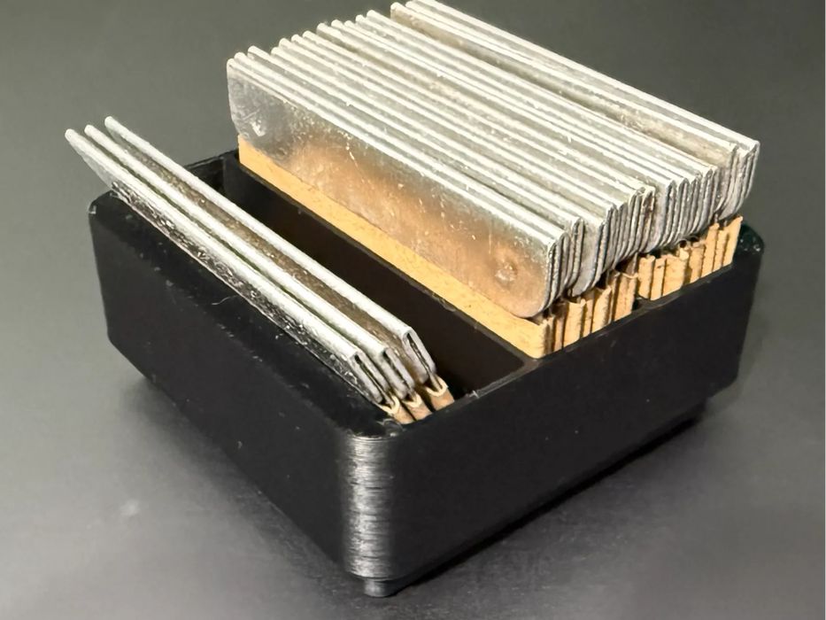 Suporte Compativel para Lâminas de Navalha Gridfinity 1x1x2.5u
