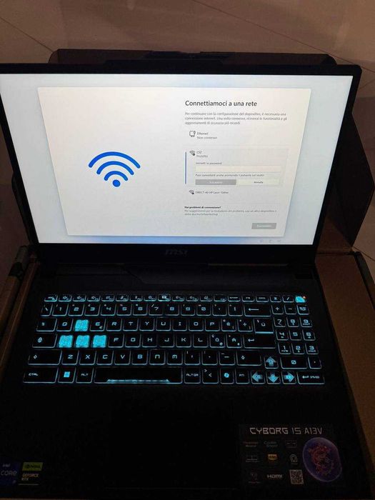 Laptop MSI Cyborg 15 A13VF i7-13620H / 16 GB / 512 GB /RTX 4060/144 Hz