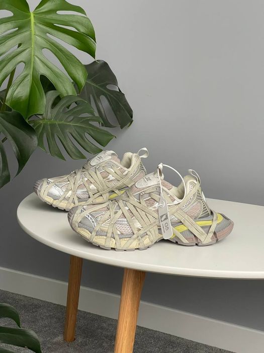 BALENCIAGA 3XL Extreme Lace Sneaker in Light Beige