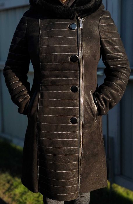 Дублёнка, шубка натуральная 46-48