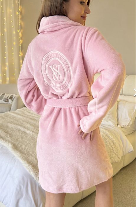 Плюшевий халат Viktoria’s Secret Short Cozy Robe р XS/S