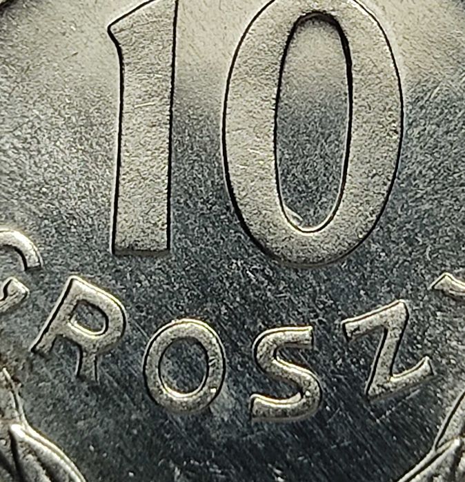 10 gr 1981, mennicza, destrukt, "duch"