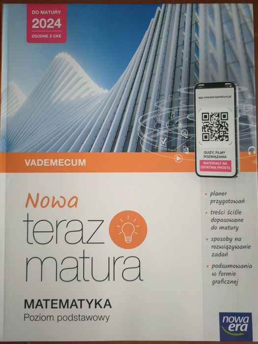 Matematyka poziom podstawowy Nowa teraz matura Nowa Era