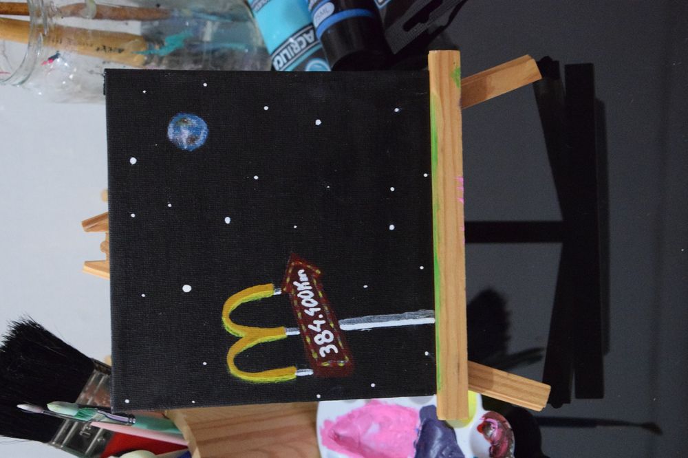 Hand-painted canvases64550212552578122