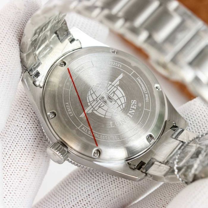 Годинник автоматичний  Longines Spirit Zulu Time 42мм синій