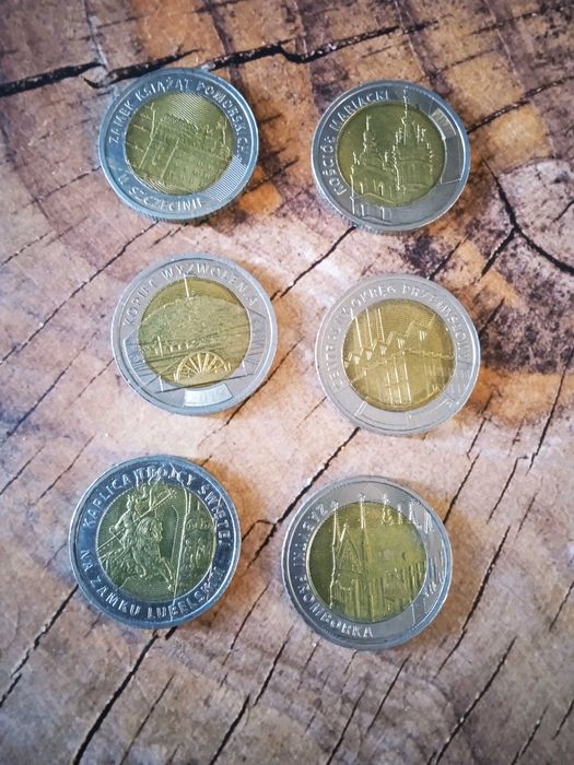 Monety okolicznościowe 5 złotych