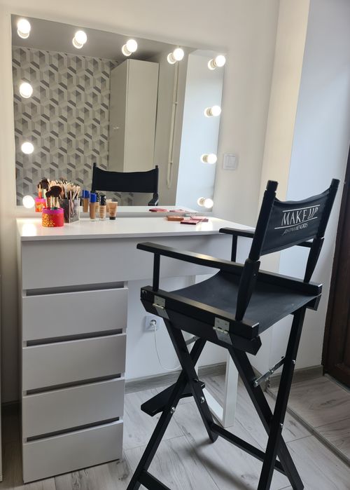 Wysokie Stanowisko do makijażu,Toaletka 100cm