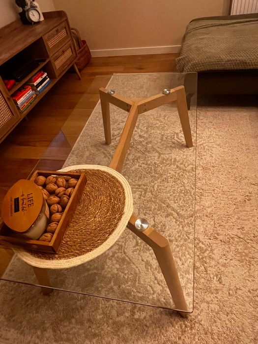 Stolik kawowy szklany