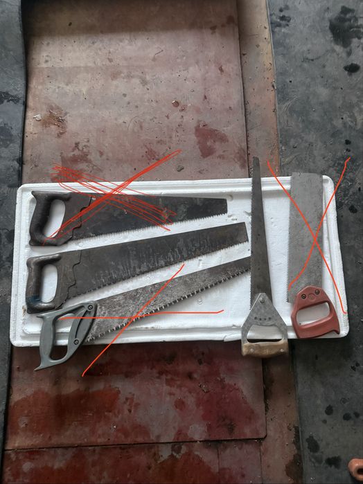 Пила ручная ножовка