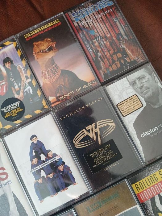 Cassetes de musica vintage Bandas famosas