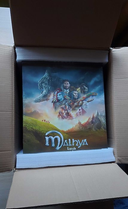Malhya - Lands of Legends (EN) kickstarter w folii