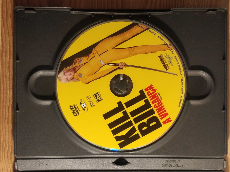 Dvd Kill Bill Vol 1 e 2 com caixa