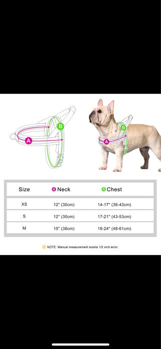 Nowe szelki dla psa XL-2XL