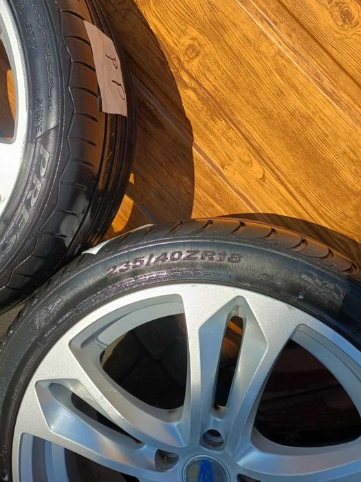Alufelgi 18 Ford Focus używane rozstaw 5 x 108 z Oponami Letnimi