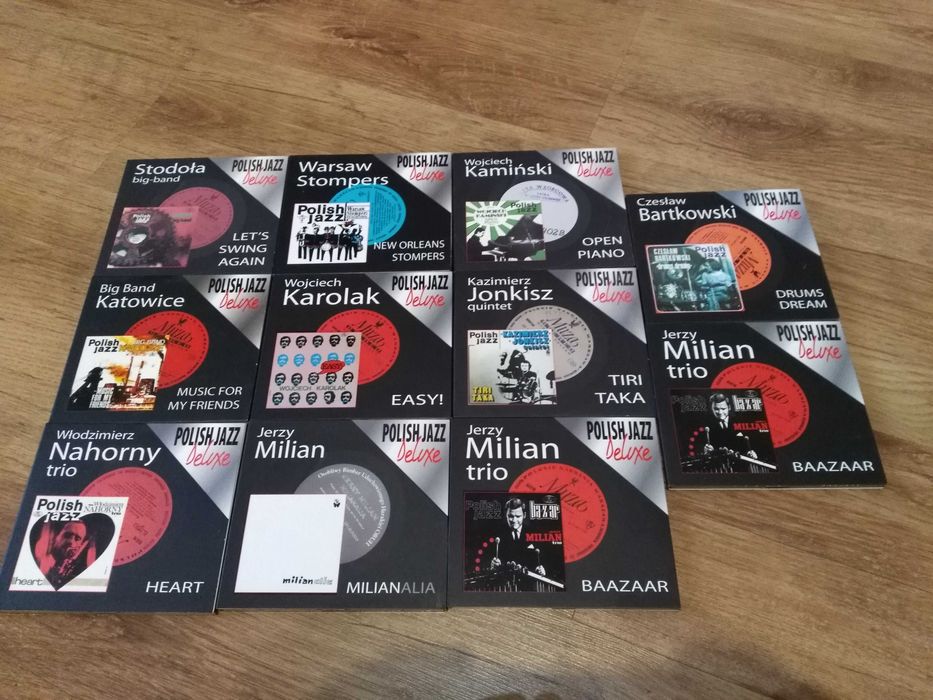 Płyty CD Polish Jazz Karolak Jerzy Milian unikatowy zestaw 11szt