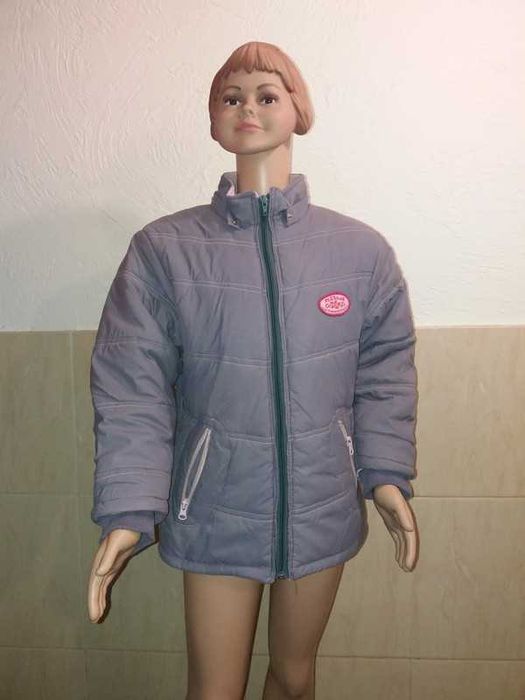 Kurtka Płaszczyk ocieplany polarem (307)