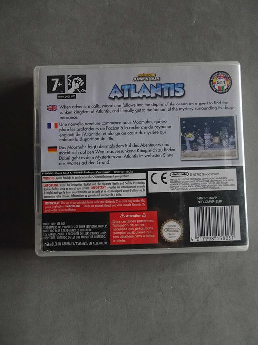 Nintendo DS Game - Jump'n Run Atlantis64552040985859121