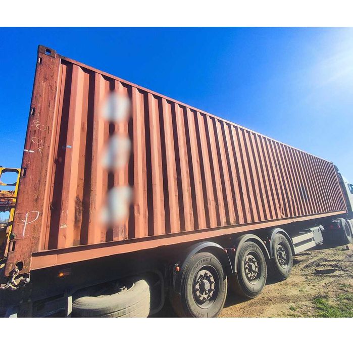 Contentor Marítimo 40' (12 metros) - Com Transporte Incluído!