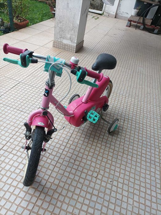 Bicicleta criança unicórnio
