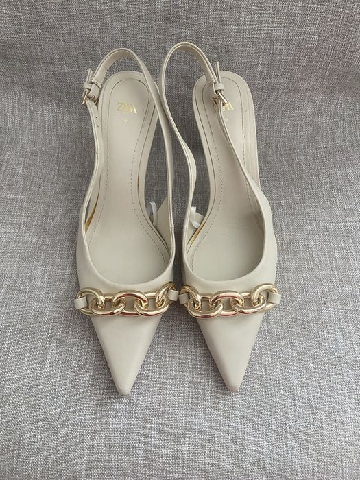 Боcоніжки ZARA Шкіряні