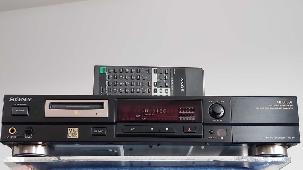 Rekorder minidisc Sony MDS-501