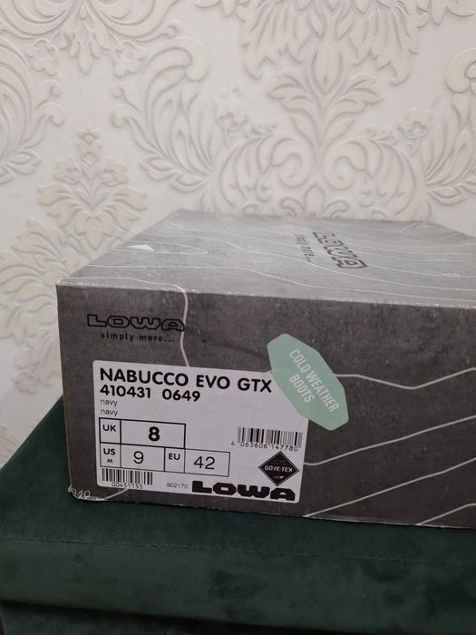 Buty trekkingowe zimowe LOWA NABUCCO EVO unisex 42 vibram gore-tex