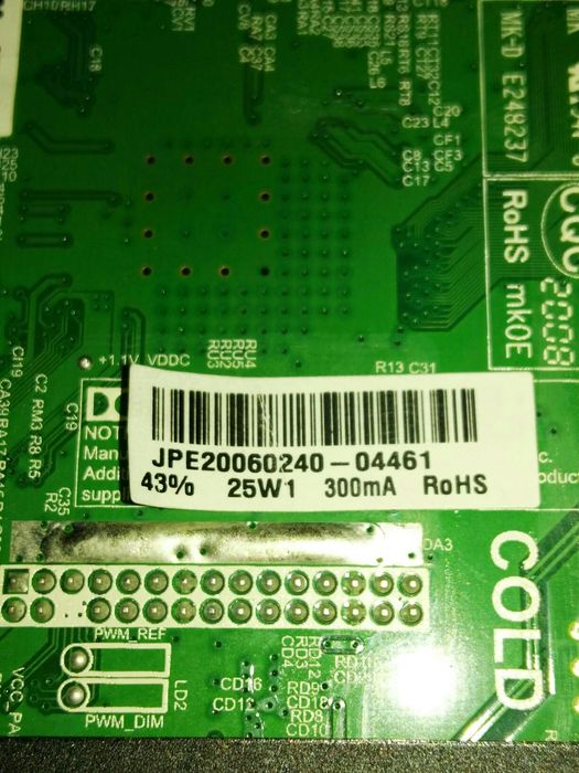 Mainboard TP.MS3 6 6 3 S.PB818 SILVER ip-le32 / 4 9 5 5 2 3