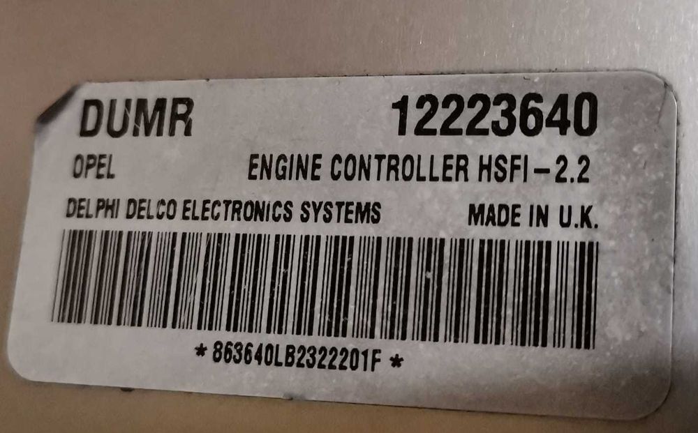 Centralina Opel Delphi Delco HSFI-2.2