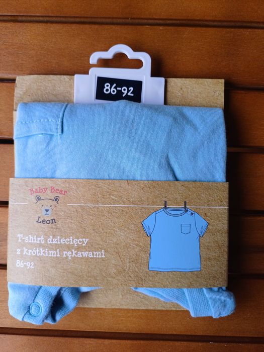 T-shirt dziecięcy z krótkim  rękawem  86-92