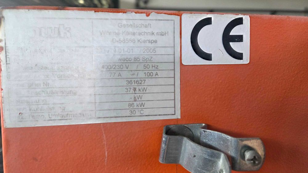 Refrigerador -Chiller – WECO 85 SpZ