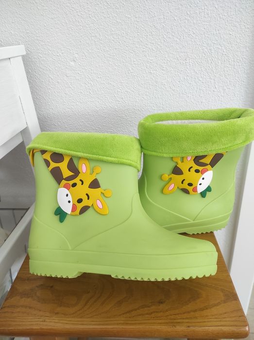 Galochas com forro criança