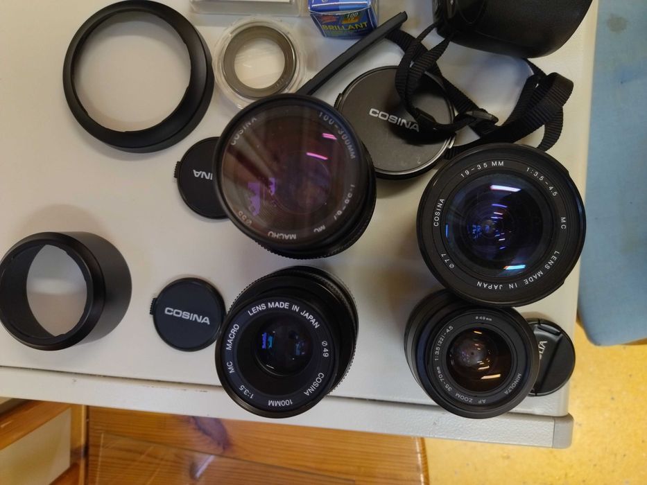 Minolta фотоапара.Об'єктив