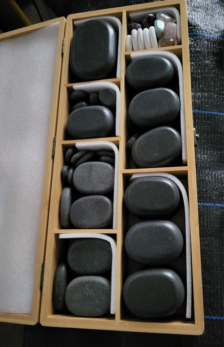 Pedras Quentes de massagem