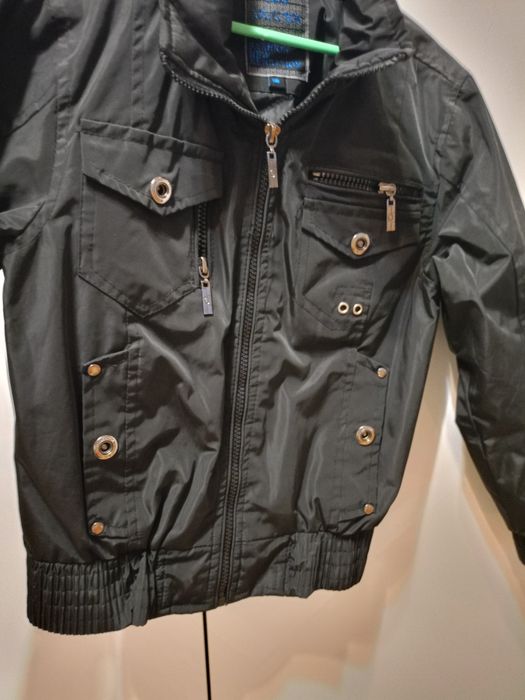 H&M kurtka 116 czarna dla chłopca