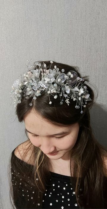 Свадебный,вечерний веночек