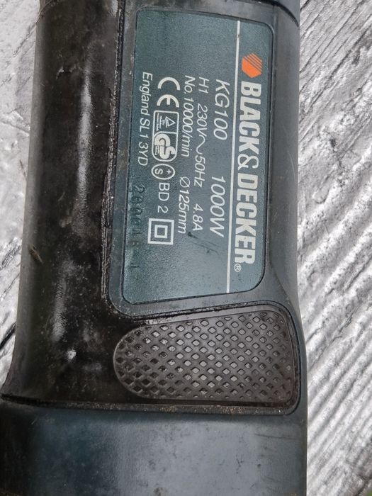 Szlifierka kątowa Black Decker